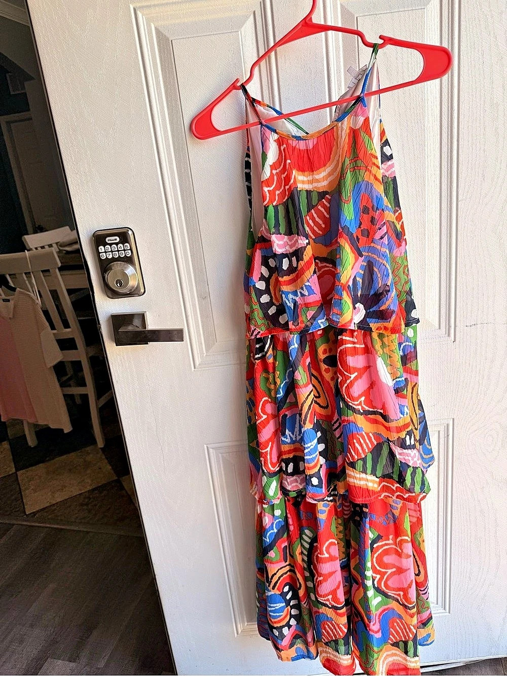 TCLD Abstract Print Maxi Dress Size Medium NWT